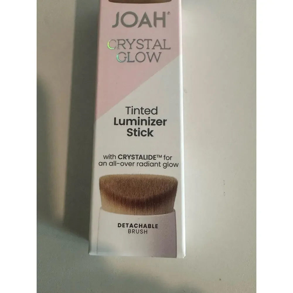 JOAH Crystal Glow Tinted Luminizer Stick Nude Beige JCG205 New In Box